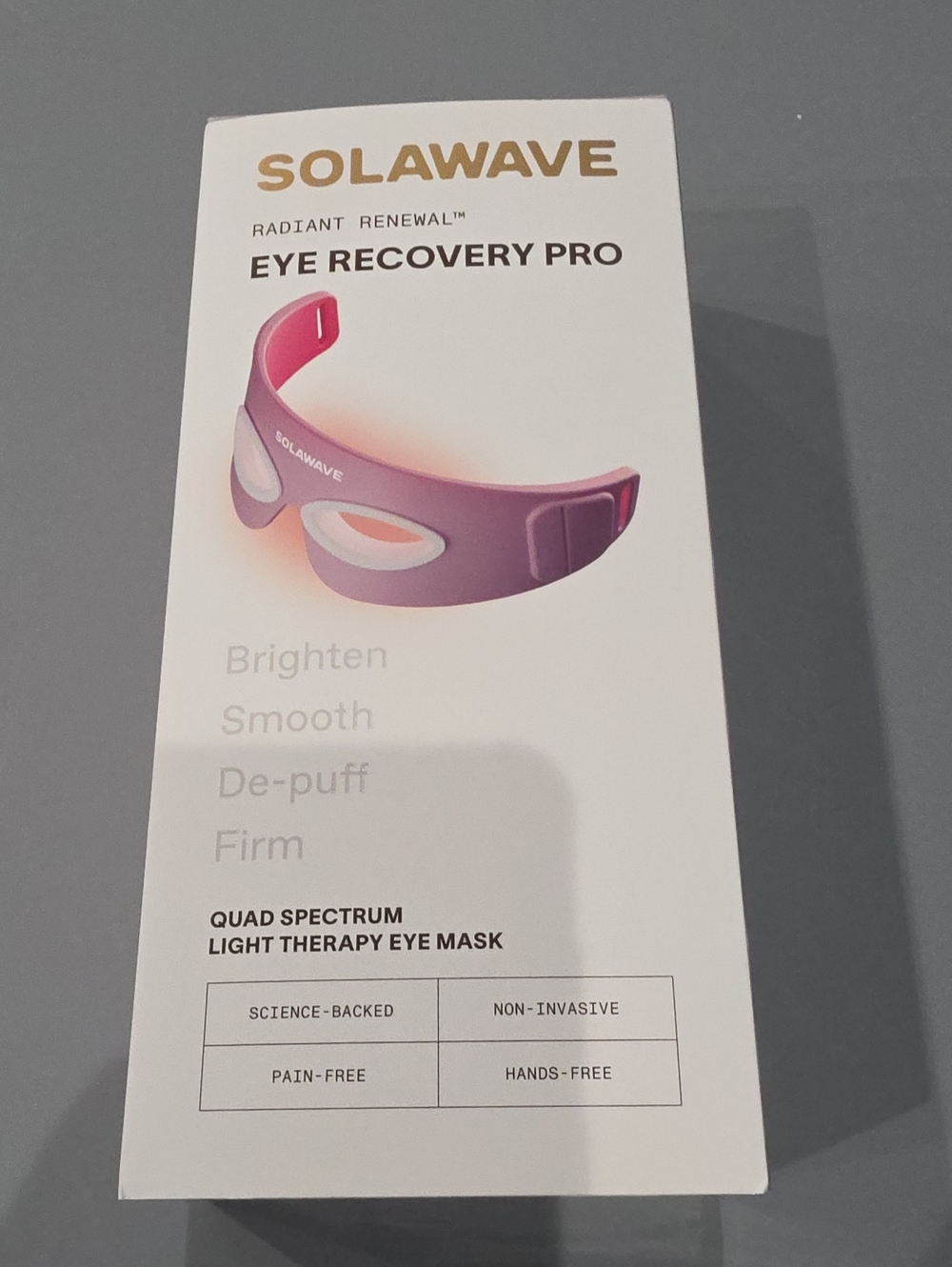 Solawave Eye Recovery Pro Light Therapy Mask - Color Shown